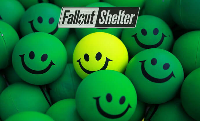 fallout shelter как поднять настроение