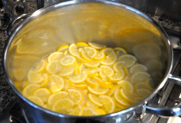 отваривание лимонов