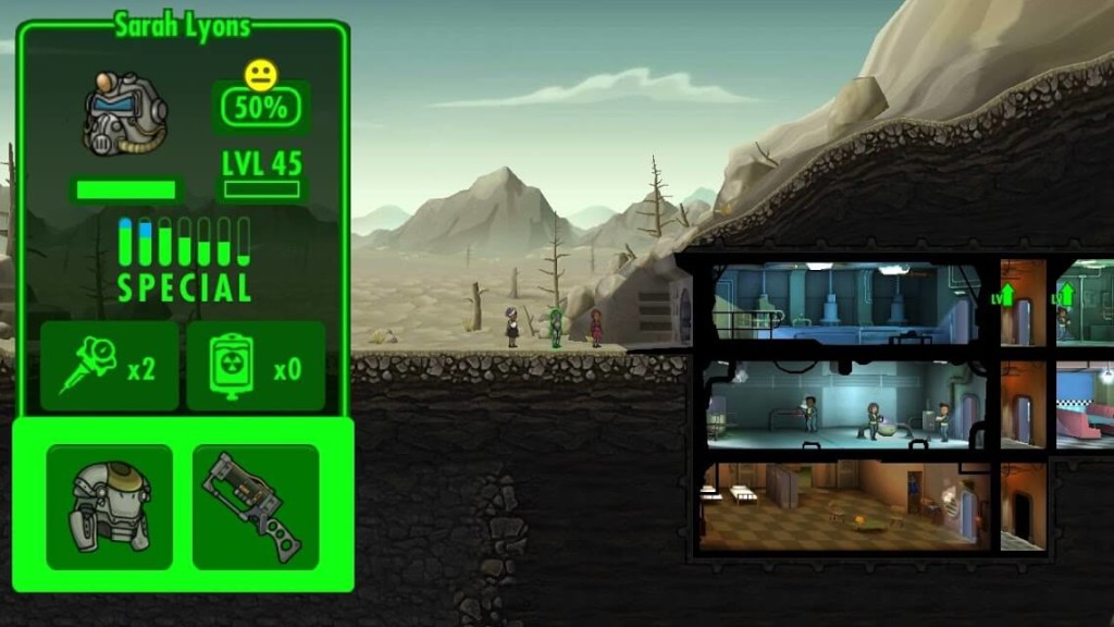 Почему не строится оружейная мастерская в fallout shelter