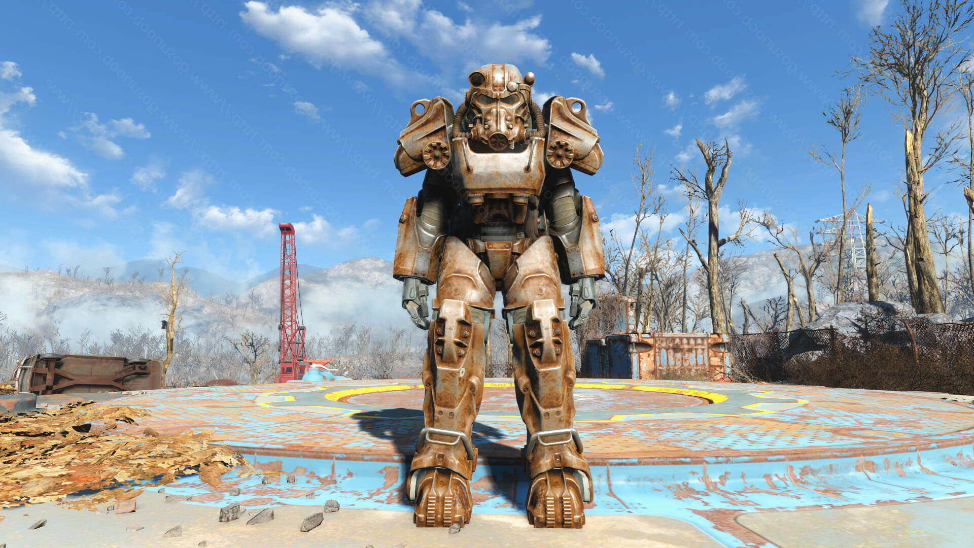 Fallout 4 как сделать украденную силовую броню своей